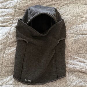 Charcoal Gray face mask scarf